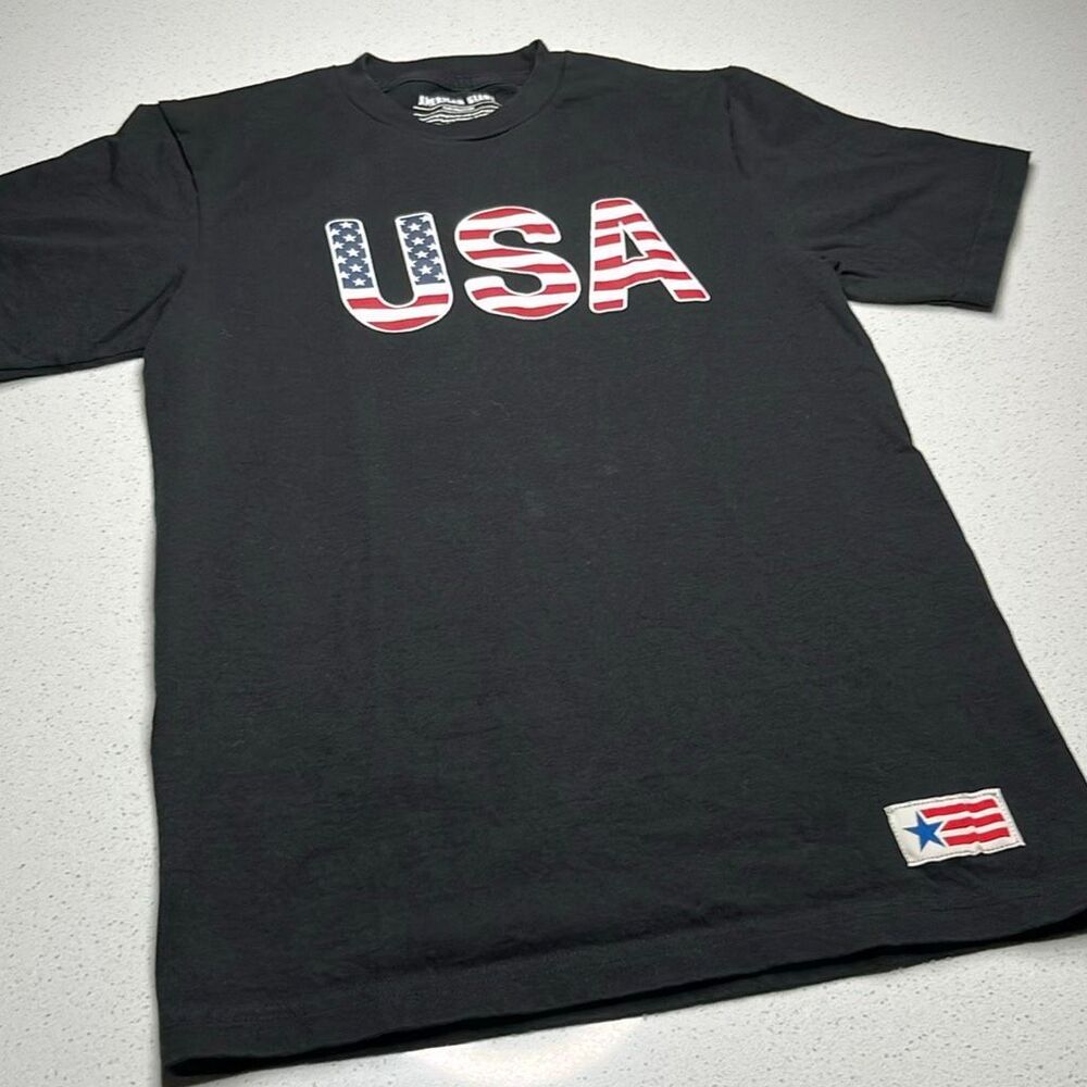 🇺🇸 American Giant Flag Collection Navy USA T Shirt Mens Small